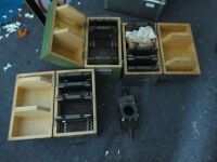 Amsler Vibrophore Torsion Test Fixture, 3 Off 3 Point Bend Test Fixtures