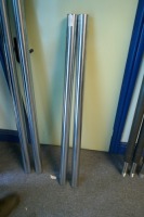 60mm Chrome Columns
