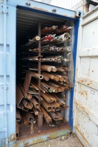 Raw Material Rack & Contents