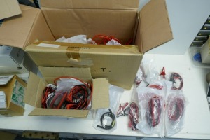 Assorted Test Leads & Clamps