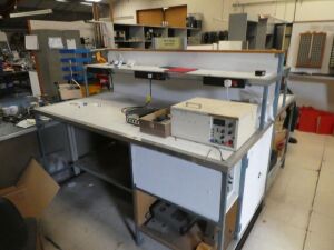 Steel Lab Benches 2000mm x 1000mm x 1600mm NOT CONTENTS