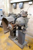 4 Station Grinding/Polishing Pedestal Grinder