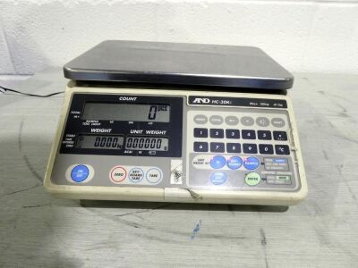 AND HC-30Ki Batching Scales