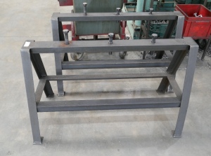 Pair Of Steel Trestles