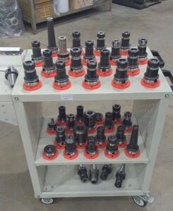 BT40 Tool Holders And Trolley