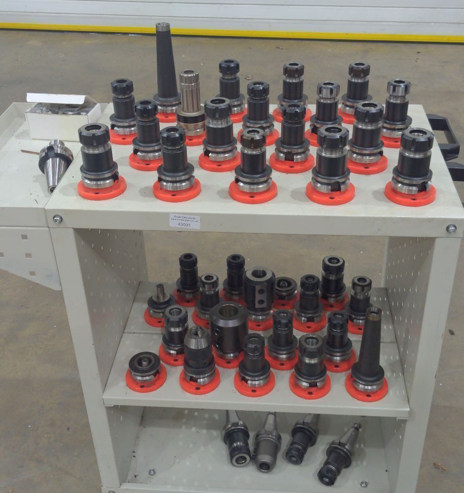 BT40 Tool Holders And Trolley Restructuring Sale CNC & Conventional