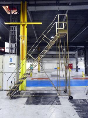 Welconstruct Mobile Safety Steps, 14 Step 4.5m Tall