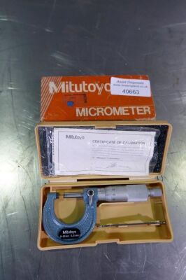 Mitutoyo 0-25mm Micrometer