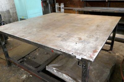 Large Steel Welding Table