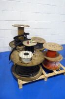 Pallet Of Various Size Cables
