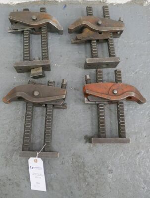 Carver T Slot Clamps 300mm 4 Off