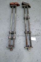 Carver T Slot Clamps 1000mm 2 Off