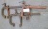 Assorted Carver Clamps 3 Off