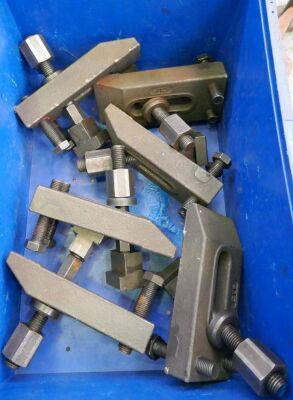 CLF Heavy Duty Clamping Equipment 1 1/4", 6 Off.