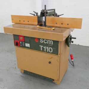 SCM T110 Spindle Moulder