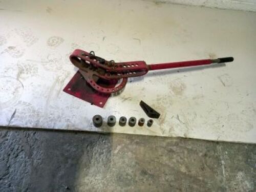Wrought iron metal bender