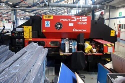 AMADA PEGA 345 KING CNC TURRET PUNCHING MACHINE