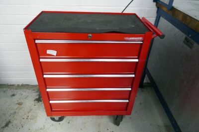 Clarke 5 Draw Mobile Tool Trolley