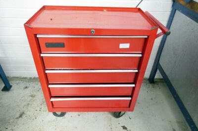 Clarke 5 Draw Mobile Tool Trolley