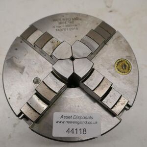 Bison 160mm 4 Jaw Chuck