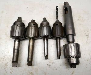 Various Jacobs Drill Chucks