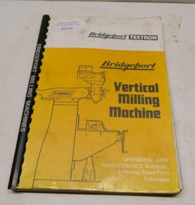 Bridgeport Vertical Mill Manual