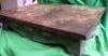 Steal surface table 610 x 455mm