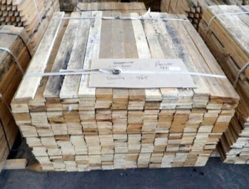 2FTx2"x1" Wooden Profile Boards QTY 468