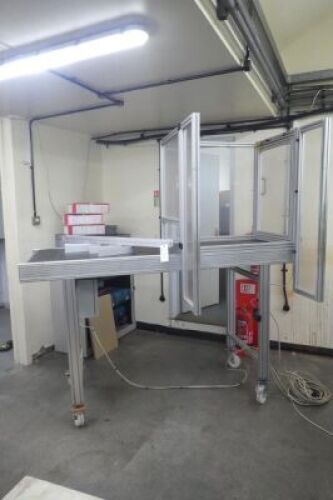 Powered Plastic Belt Conveyor