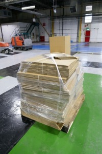 Pallet Of Cardboard Boxes