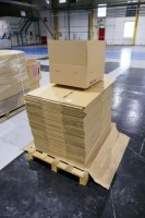 Pallet Of Cardboard Boxes