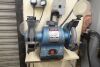 Clarke 8" Twin Bench Grinder With Lamp