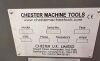 Chester Model 836 Turret Mill - 7