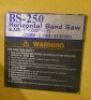 Ajax BS-250 Horizontal Bandsaw - 2