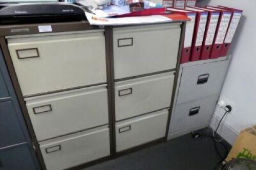 Steel 2 & 3 Drawer Filing Cabinets