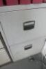 Steel 2 & 3 Drawer Filing Cabinets - 4
