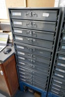 Steel Storage Unit And Contents