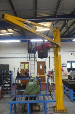 250kg Pelloby Swing Jib Crane