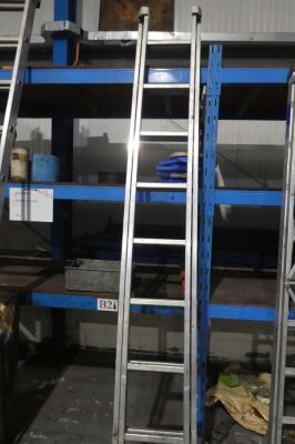 Youngman 9 Rung Aluminium Double Ladder