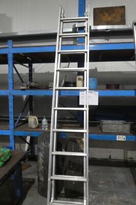 Youngman 10 Rung Aluminium Double Ladder