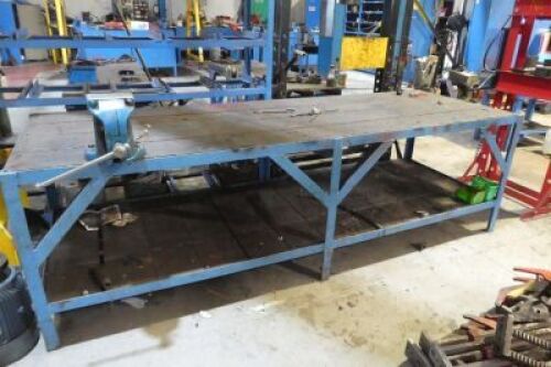 Engineers Bench With 6 Vice Conventional Machinery And Workshop ...