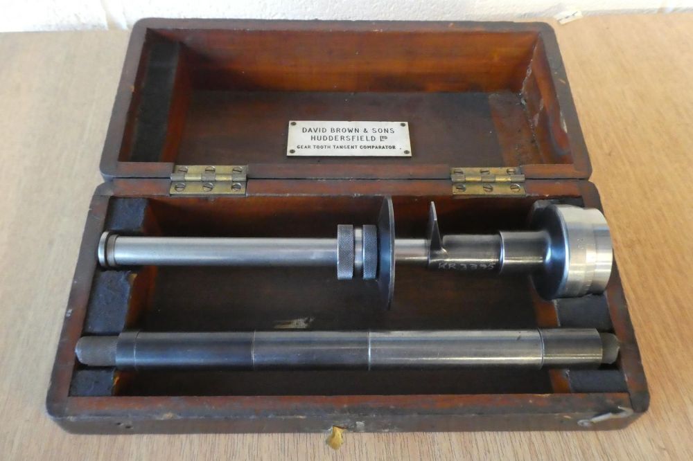 David Brown Gear Tooth Tangent Comparator Conventional Machinery And ...