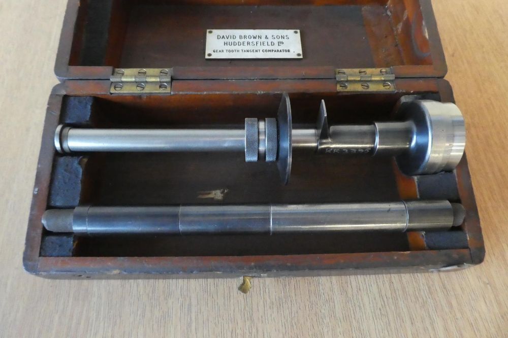 David Brown Gear Tooth Tangent Comparator Conventional Machinery And ...
