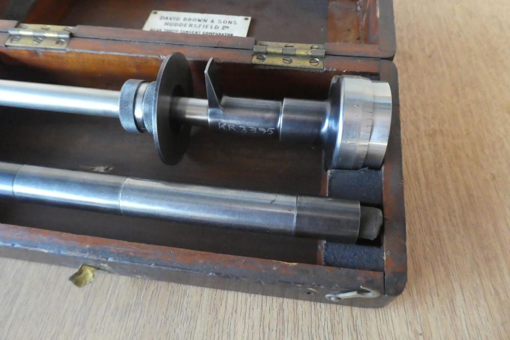 David Brown Gear Tooth Tangent Comparator Conventional Machinery And ...
