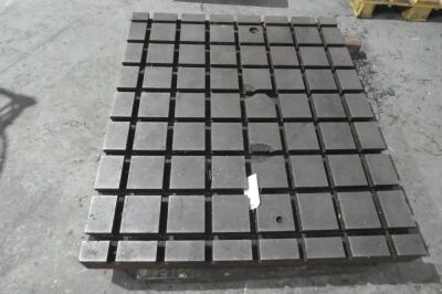 Steel T Slotted Table