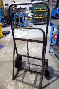 Twin Mobile Gas Bottle Trolley