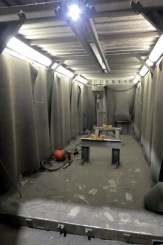 Mac Ants 20ft Shot Blast Container