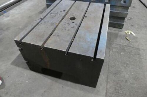 Steel T Slotted Table