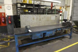 Steel Frame Bench With Record No23 Vices