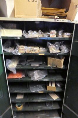 Steel Cabinet And Various Abrasive Hone Sticks